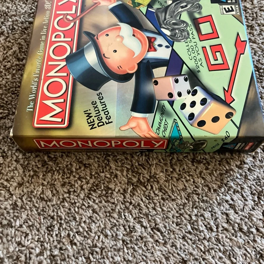 Hasbro Monopoly Game PC Game for Windows 95/98